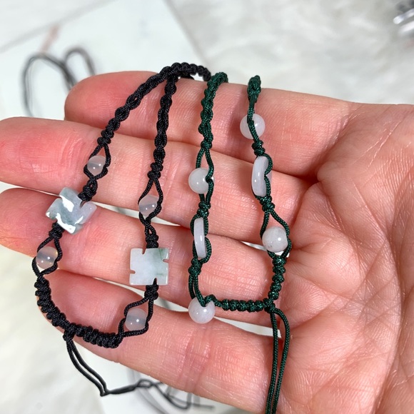 Pendant cords with Jade - Picture 10 of 14